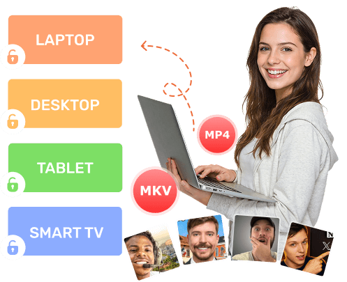 Download YouTube Videos as MP4/MKV Files