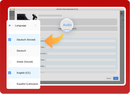 Original Audio Tracks Preserved