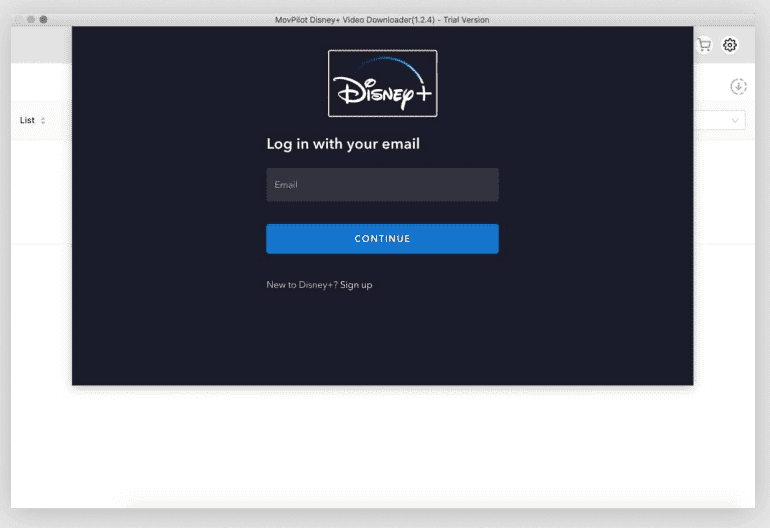 Log in with Your Disney Plus Account