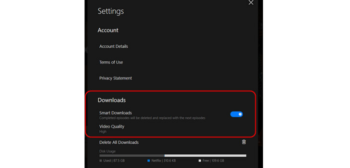 Change Netflix Video Quality on Computer