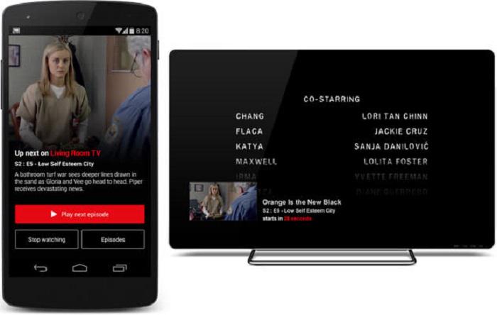 Chromecast Netflix on TV