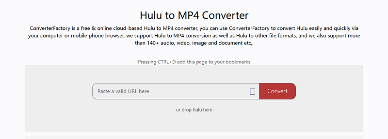 Convert Hulu to MP4 Online for Free