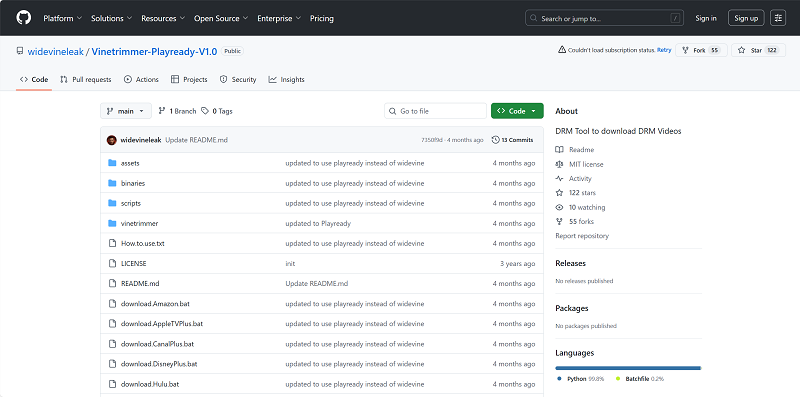 Disney Plus Downloader GitHub Tool