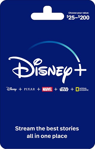 Δωροκάρτα Disney Plus