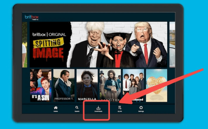 Télécharger le contenu de BritBox