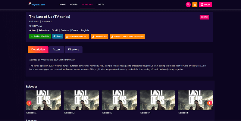 ดาวน์โหลด The Last of Us ออนไลน์