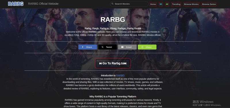 Get MP4 Movie Download via RARBG