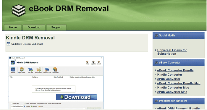 Kindle AZW DRM Removal