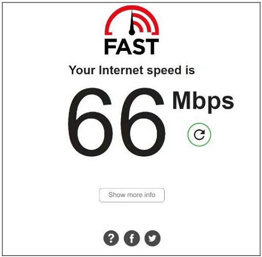 Measure Internet Connection Speed