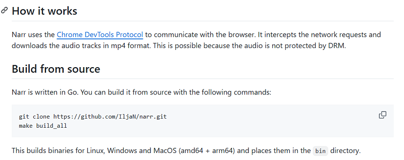 Narr GitHub Introduction