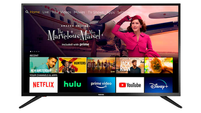 Netflix and Amazon Prime on TV