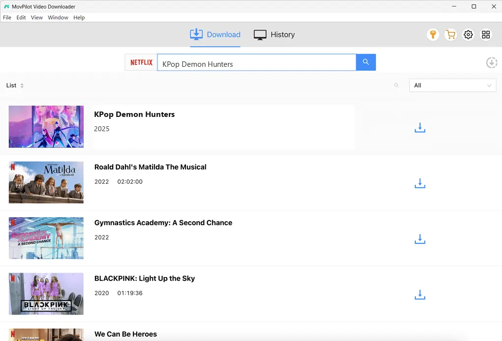 MovPilot Search Results for KPop Demon Hunters