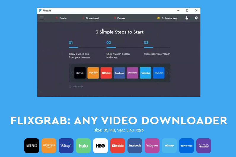 ทางเลือกของ StreamFab Flixgrab