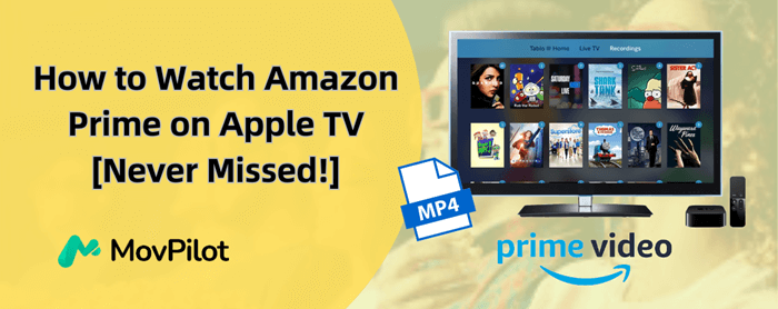 Se Amazon Prime på Apple TV 